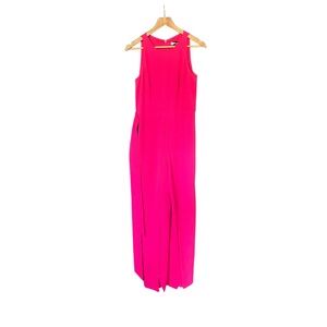 Nine West Fuchsia Sleeveless Jumpsuit